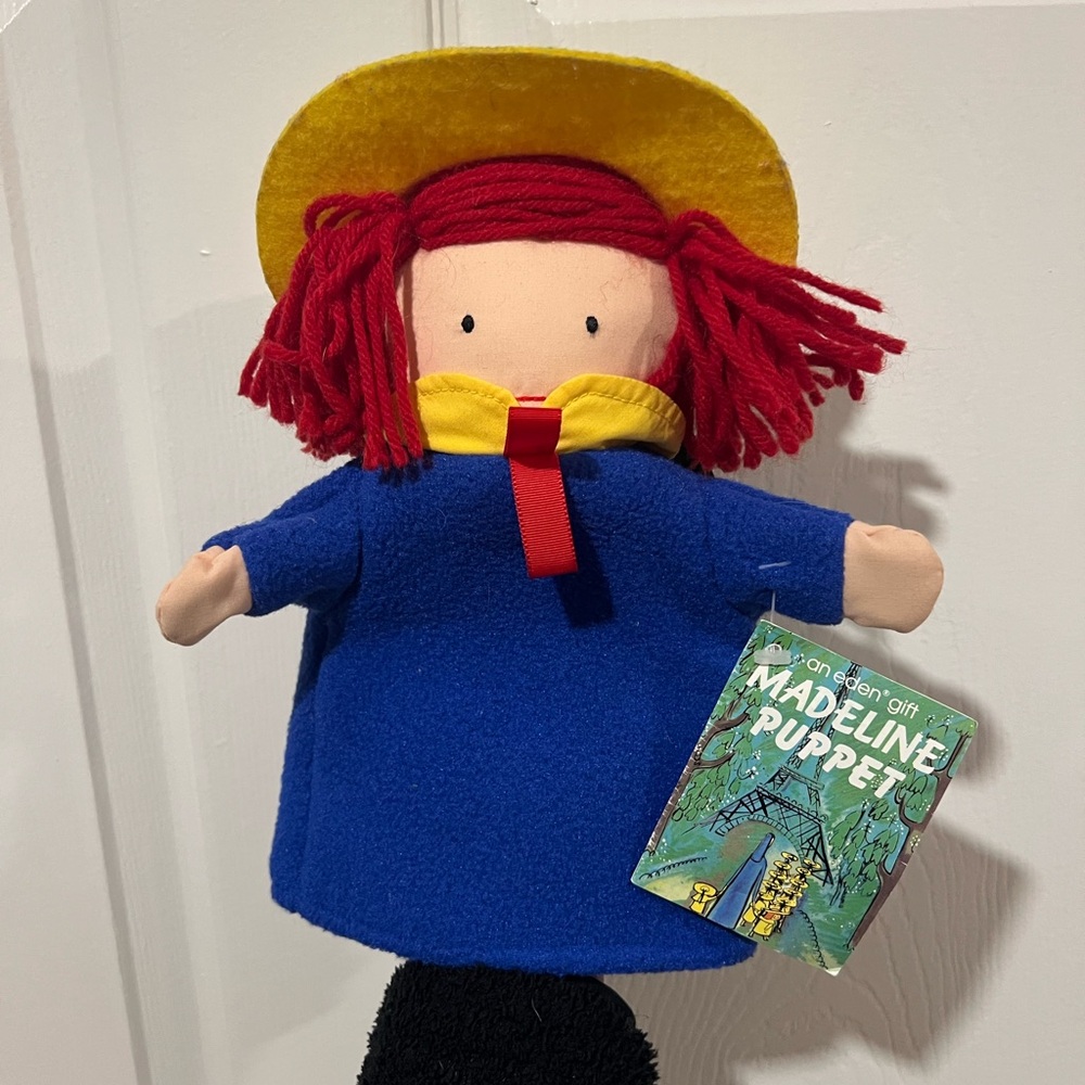 1992 Madeline Hand puppet NWT deadtsock Vintage Eden Toys